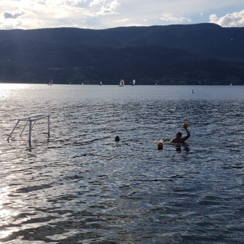 Some sunset shots at Tugboat Beach in Kelowna